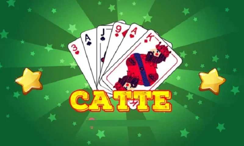 Catte được chia 6 lá bài cho mỗi người chơi 